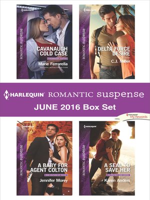 cover image of Harlequin Romantic Suspense June 2016 Box Set